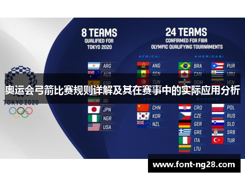 奥运会弓箭比赛规则详解及其在赛事中的实际应用分析